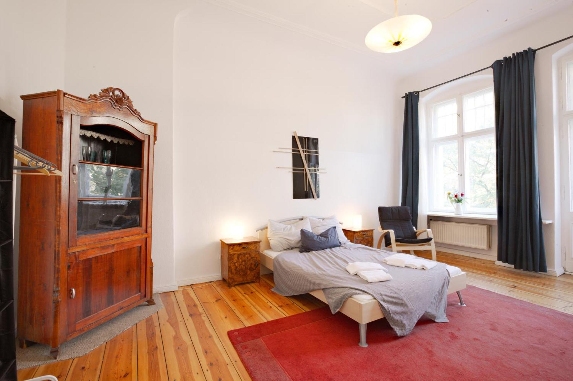 Elegante Altbauwohnung Berlin Luaran gambar
