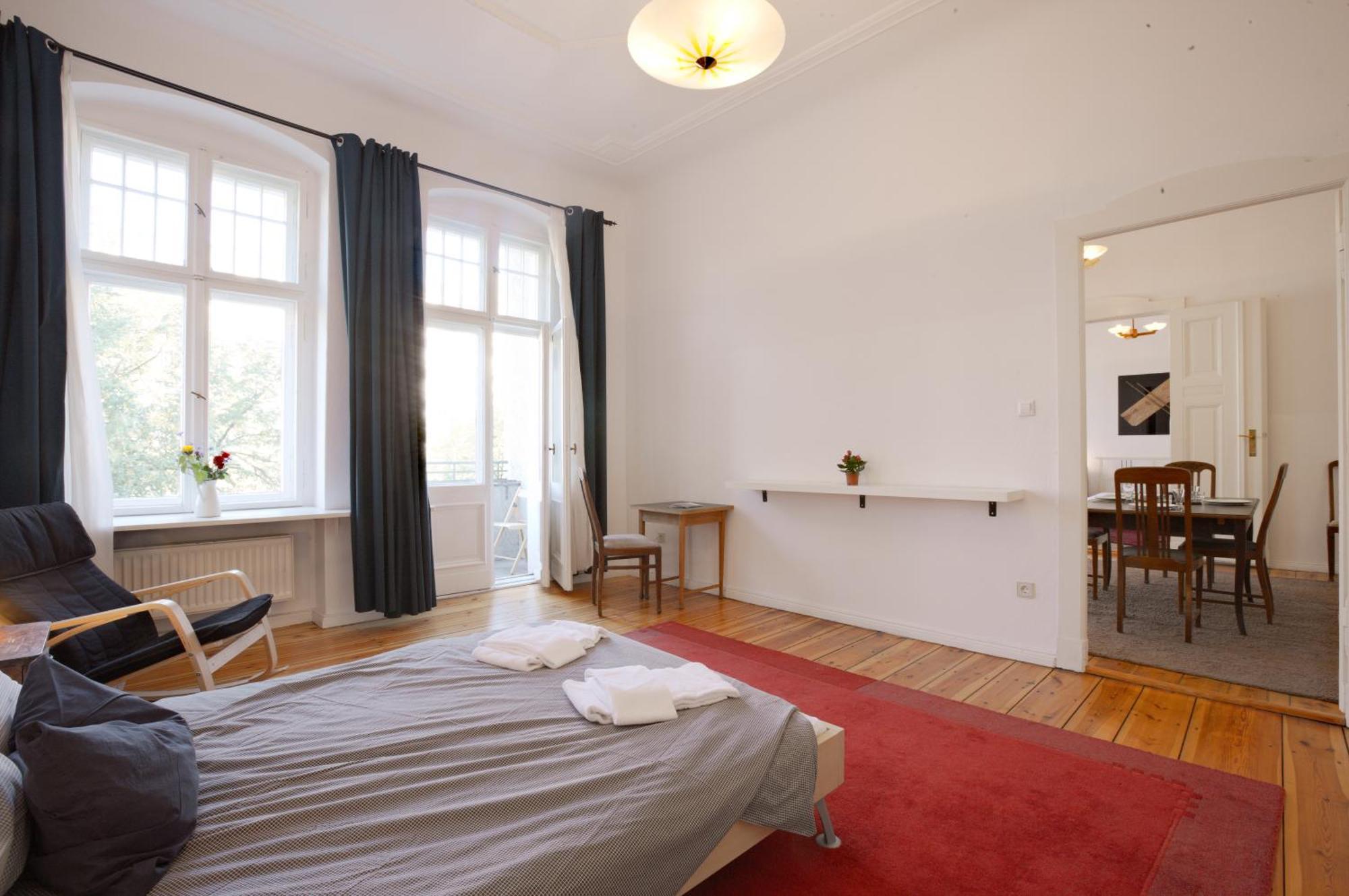 Elegante Altbauwohnung Berlin Luaran gambar