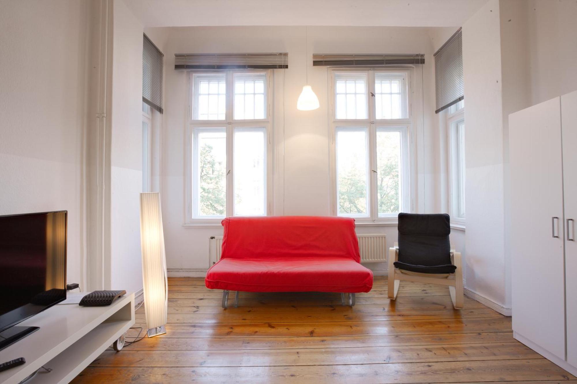 Elegante Altbauwohnung Berlin Luaran gambar